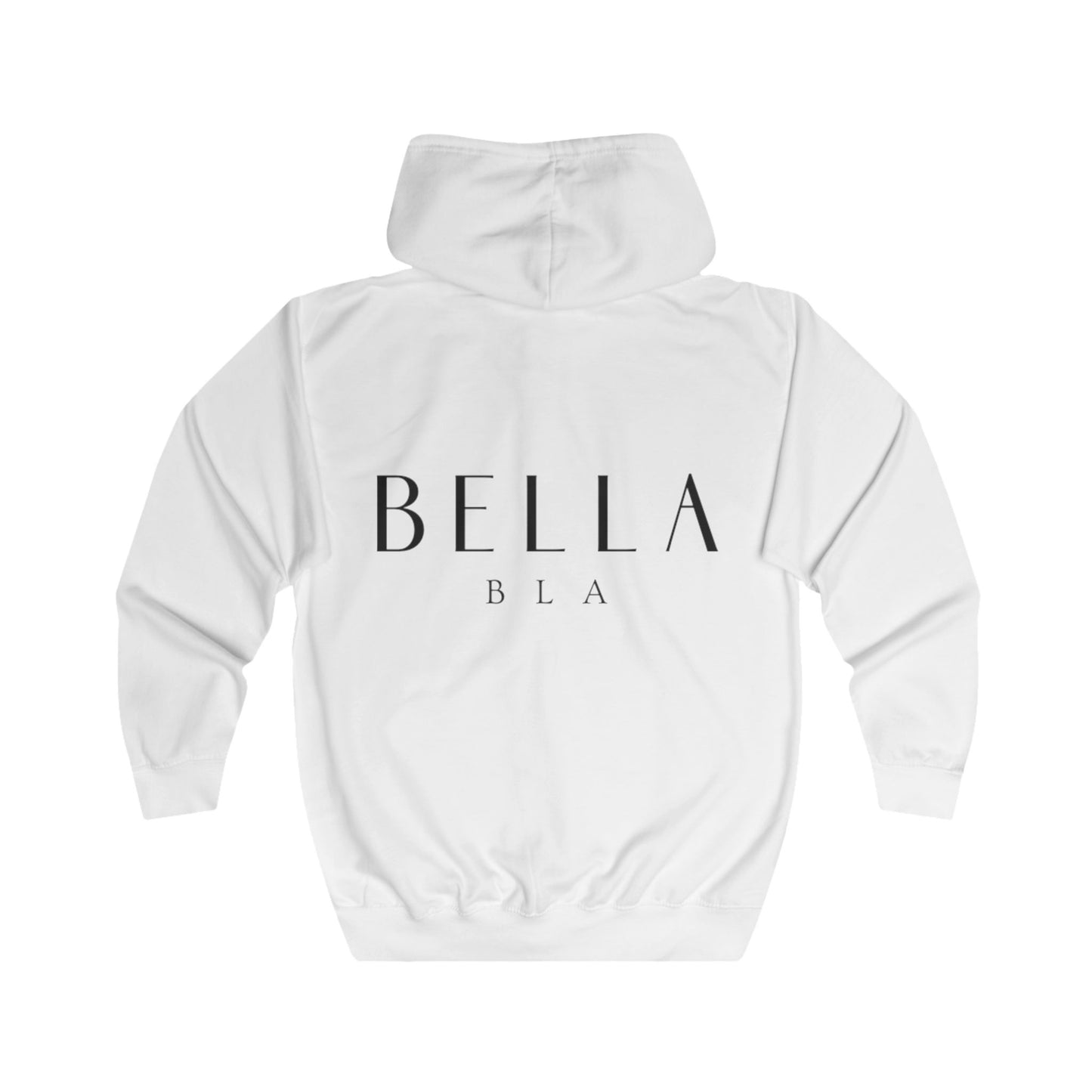 Minimalist Unisex Full Zip Hoodie - Stylish & Comfortable