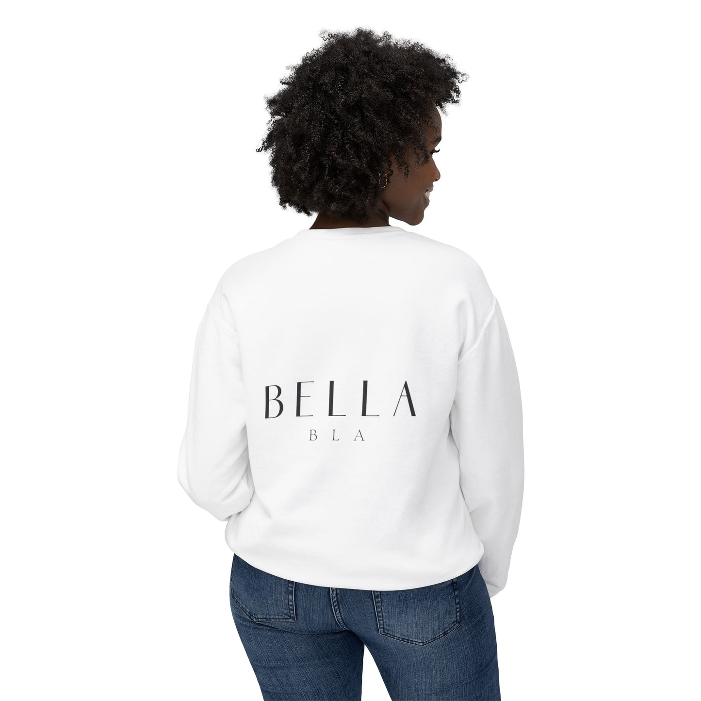 Bella Bla Lightweight Crewneck Sweatshirt