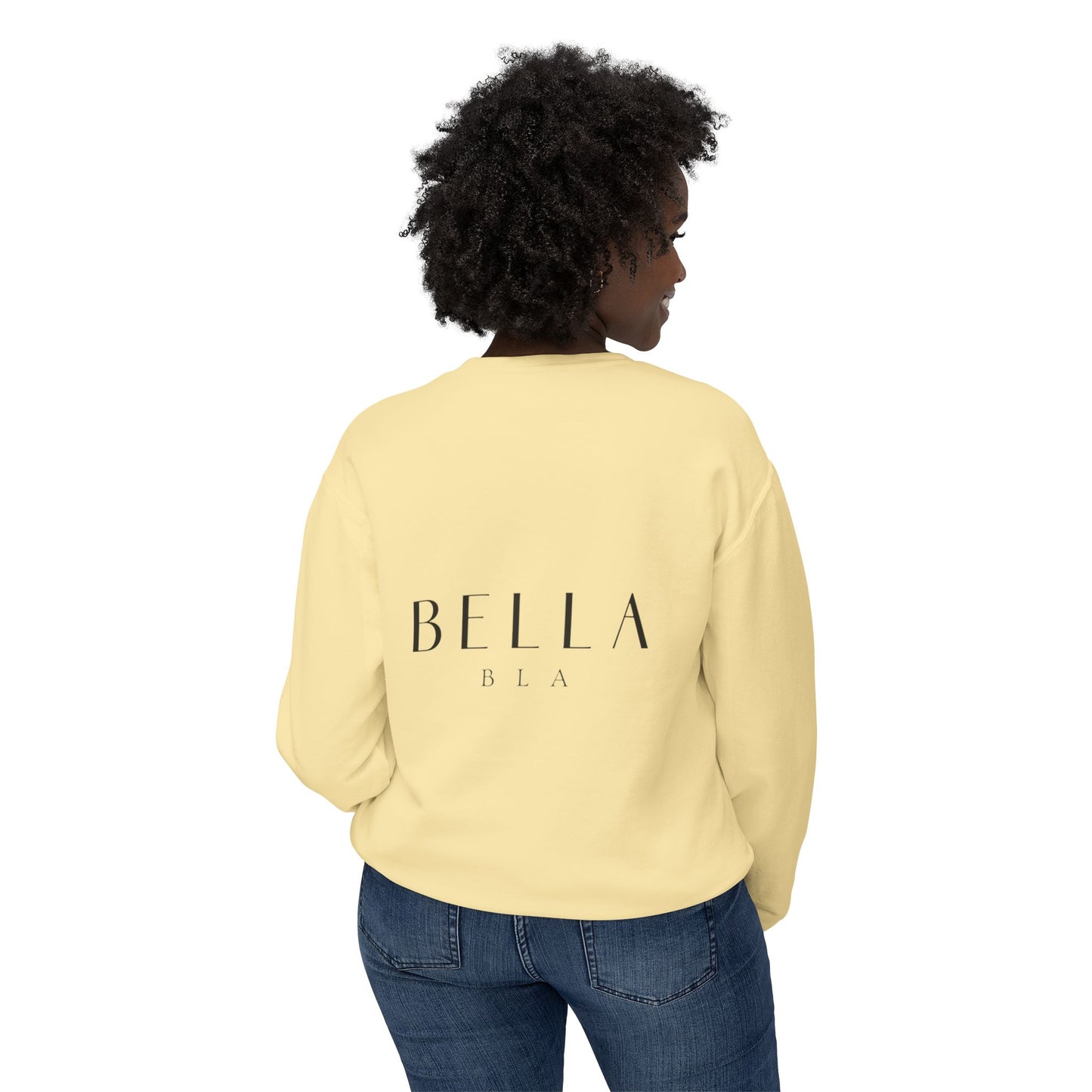 Bella Bla Lightweight Crewneck Sweatshirt