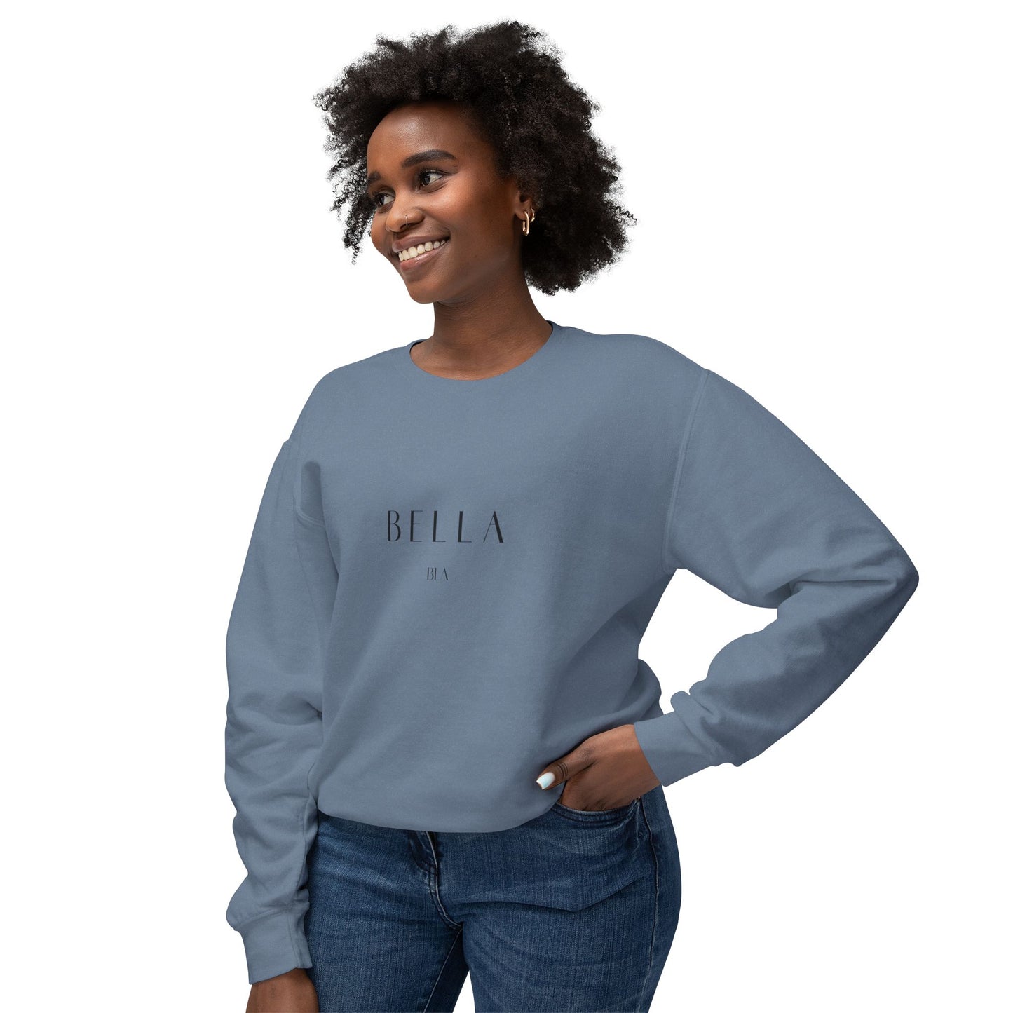 Bella Bla Lightweight Crewneck Sweatshirt