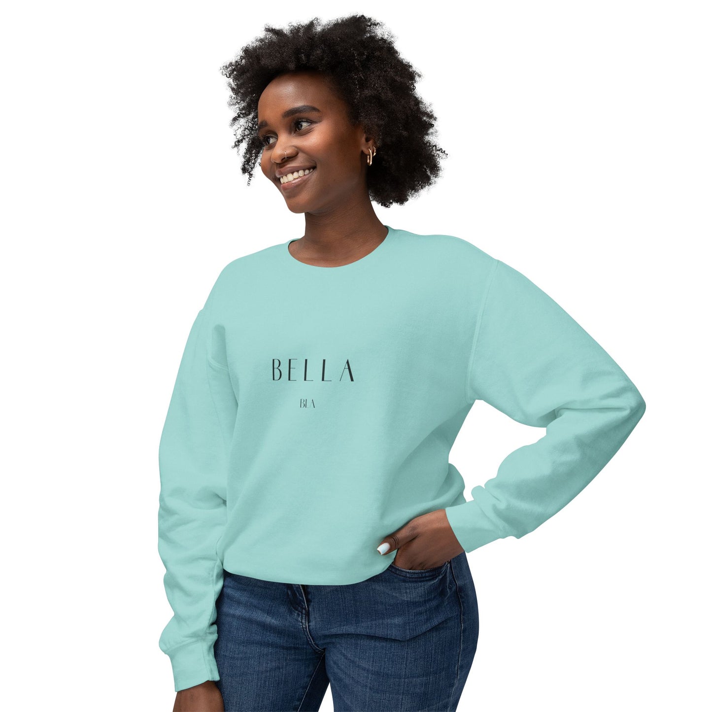 Bella Bla Lightweight Crewneck Sweatshirt
