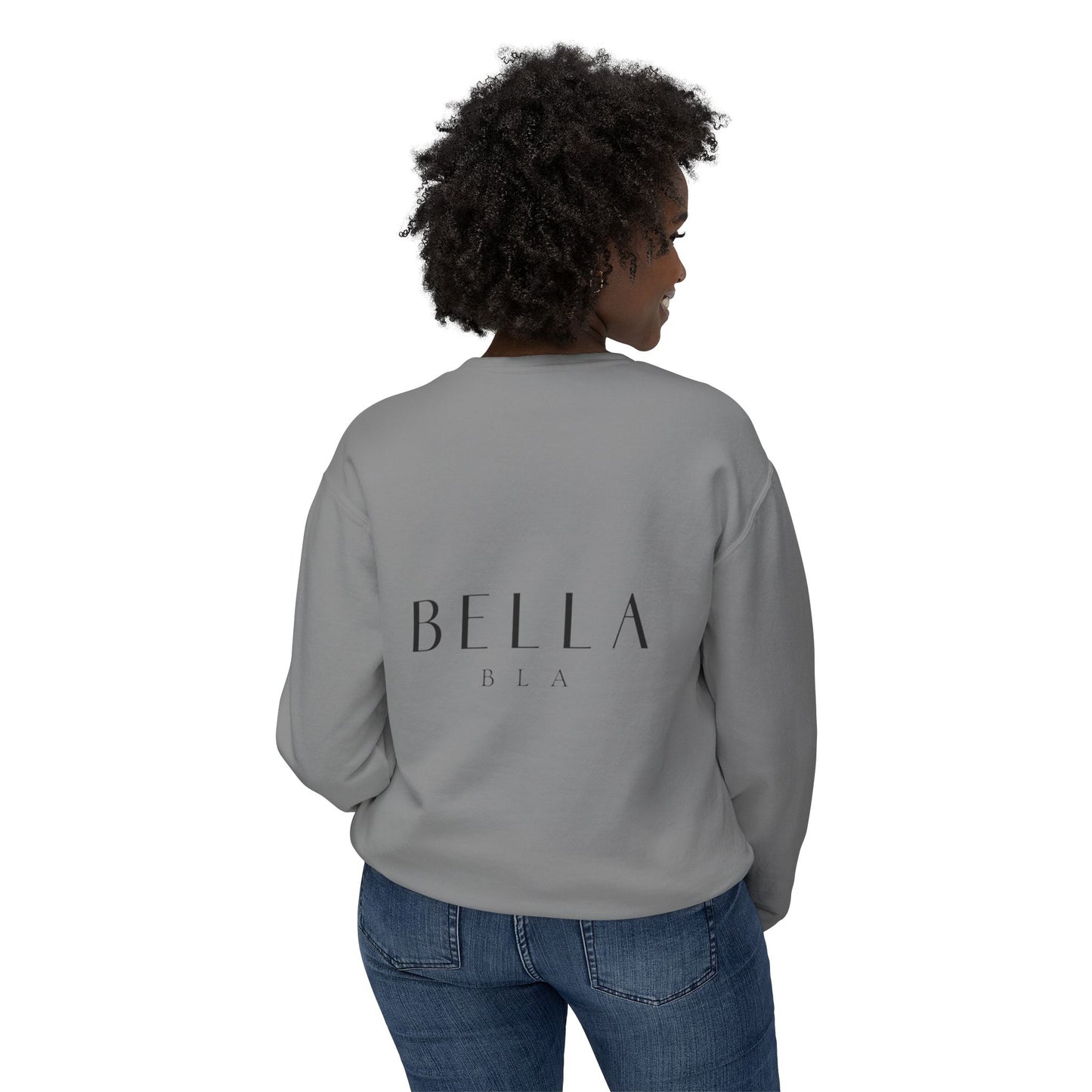 Bella Bla Lightweight Crewneck Sweatshirt