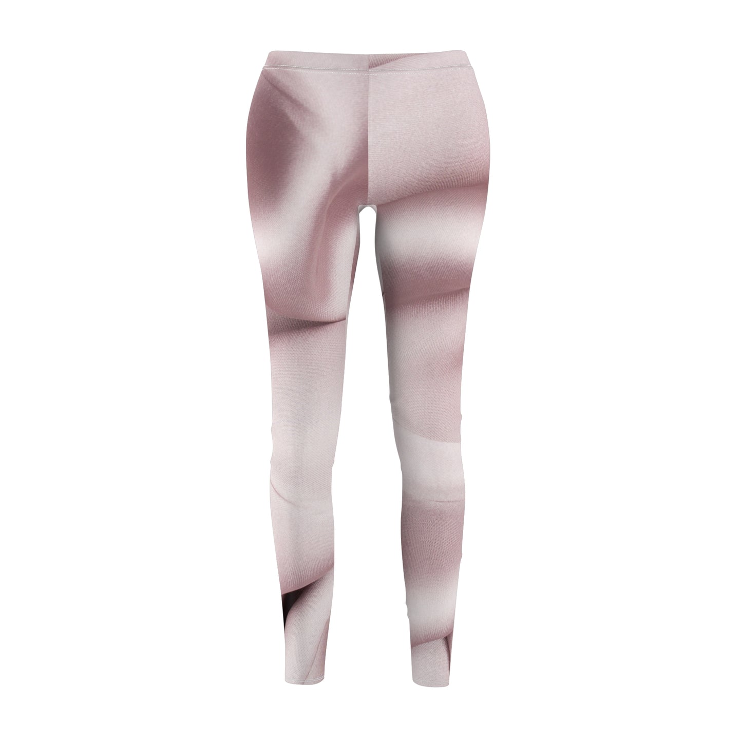 Pale Pink Abstract Leggings