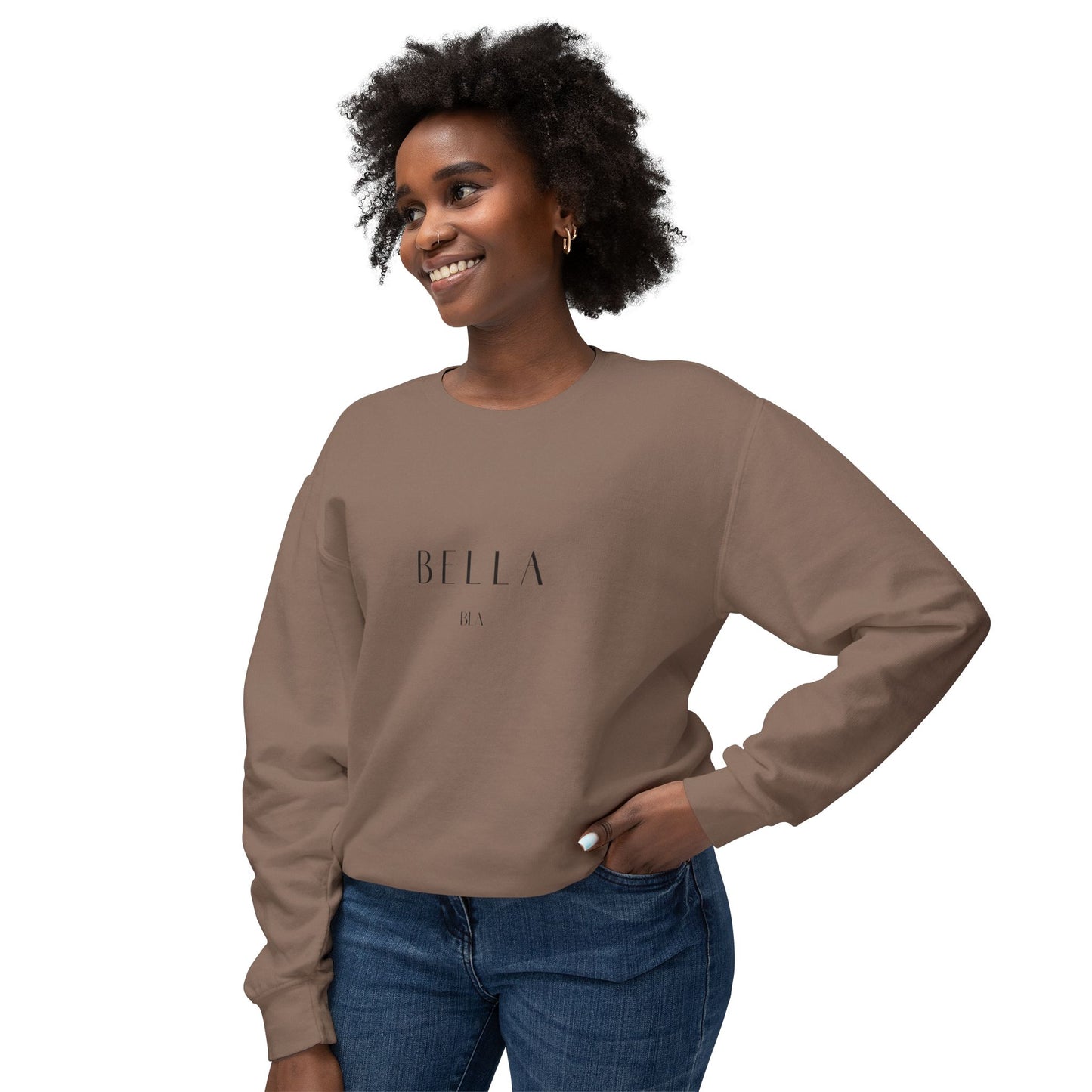 Bella Bla Lightweight Crewneck Sweatshirt