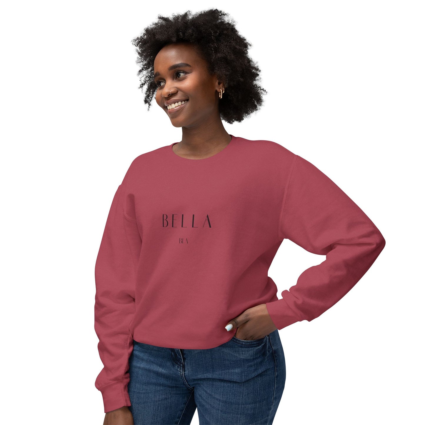 Bella Bla Lightweight Crewneck Sweatshirt
