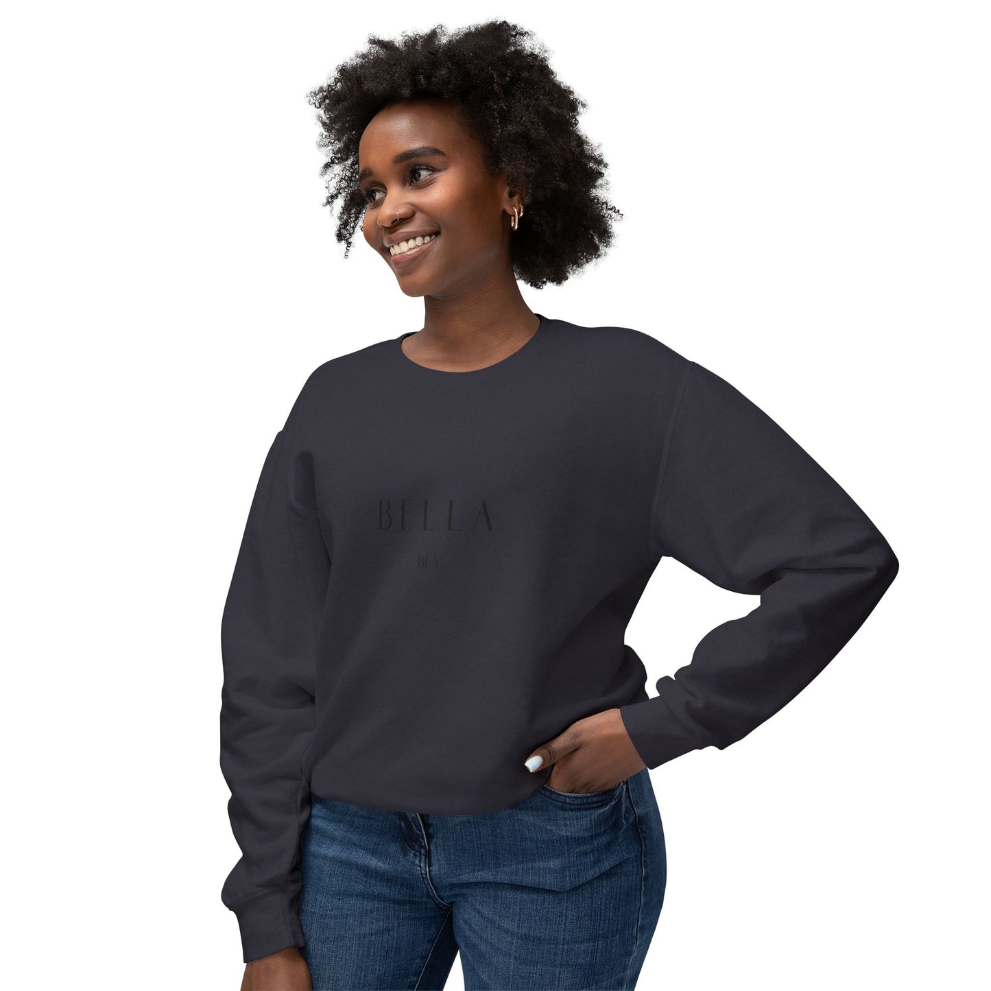 Bella Bla Lightweight Crewneck Sweatshirt