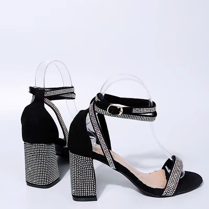 Rhinestone Heels