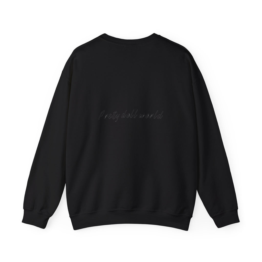 Fashion graphic crewneck sweatshirt by Printify featuring a stylish design on a comfortable sweatshirt.