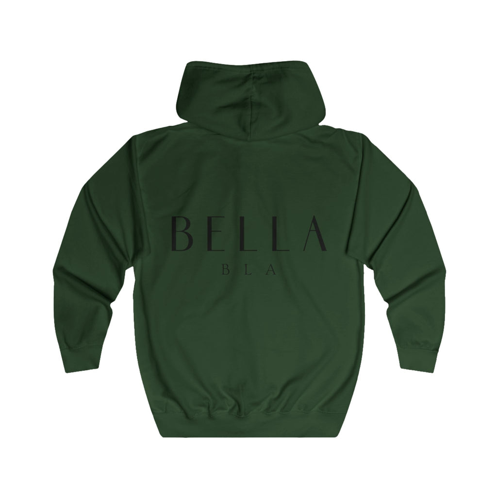 Minimalist Unisex Full Zip Hoodie - Stylish & Comfortable