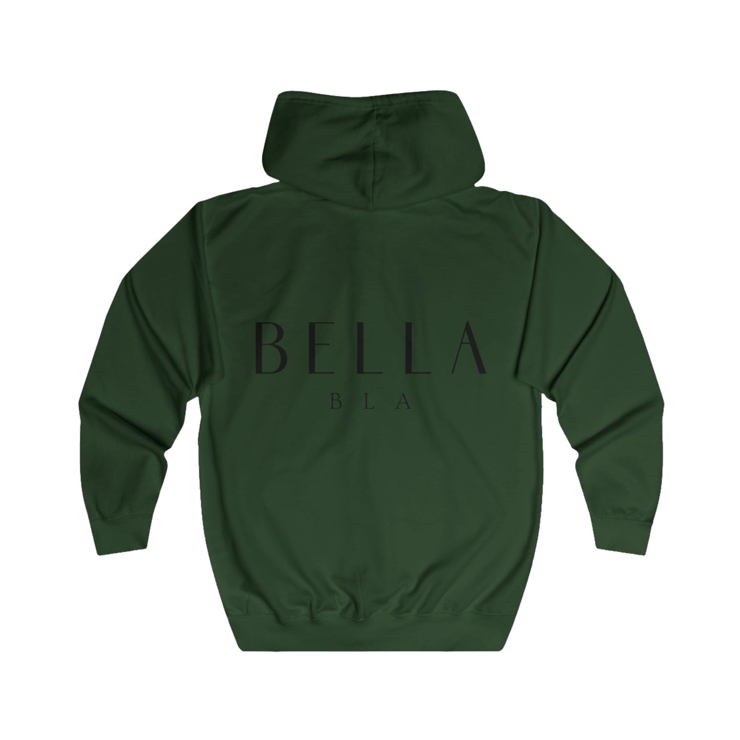 Minimalist Unisex Full Zip Hoodie - Stylish & Comfortable