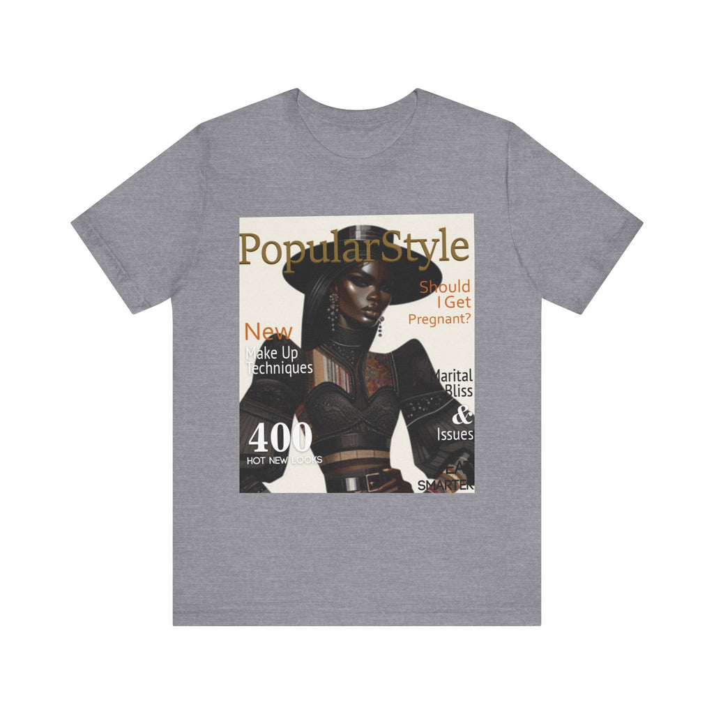 Printify fashion graphic short sleeve T-shirt featuring a vibrant printed design on a casual cotton tee.