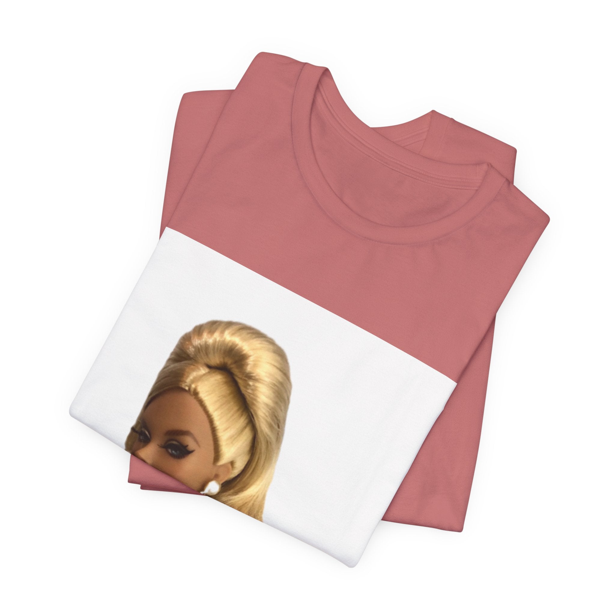 BELLA Pretty Doll World short sleeve tee with colorful printed design on soft fabric.