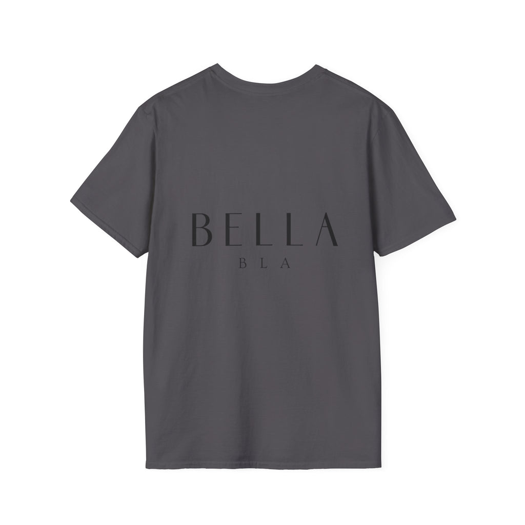 Softstyle T-Shirt by Printify featuring a comfortable fit and smooth fabric, shown on a plain background in the product image.