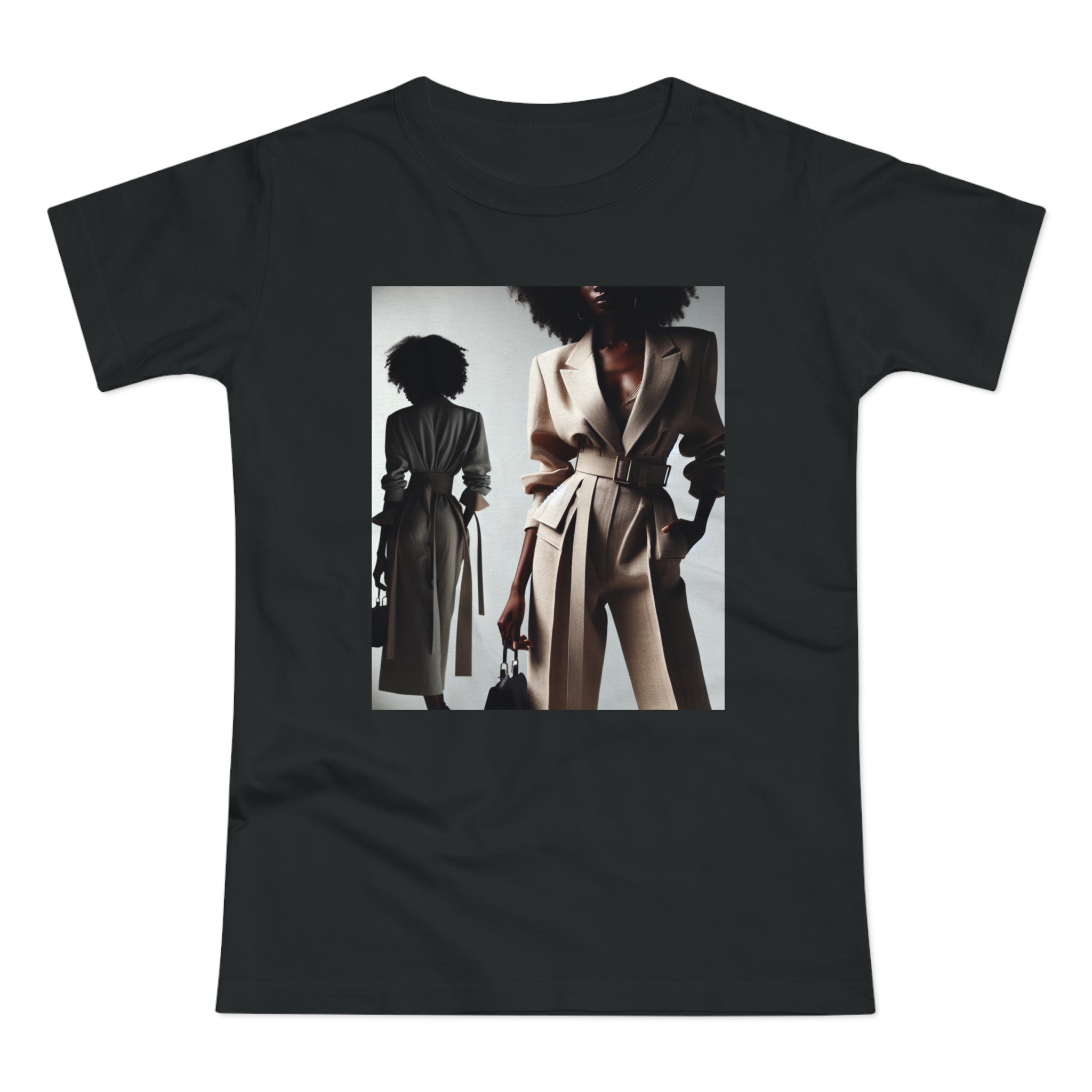 BELLA Pretty Doll World Boss Tee featuring a colorful graphic print on a casual T-shirt.