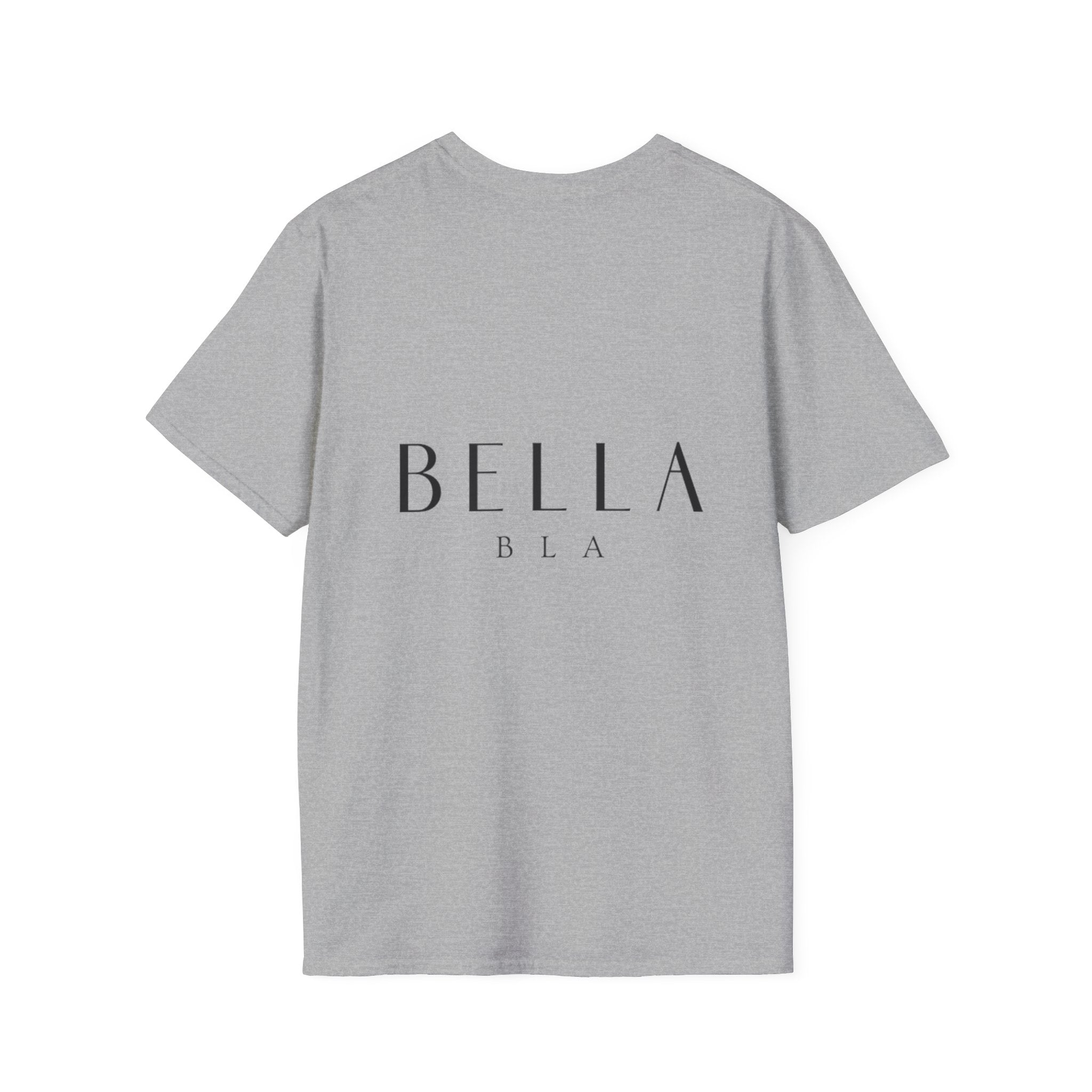 Printify Softstyle T-Shirt in various colors, featuring a comfortable fit and smooth fabric, perfect for casual wear.
