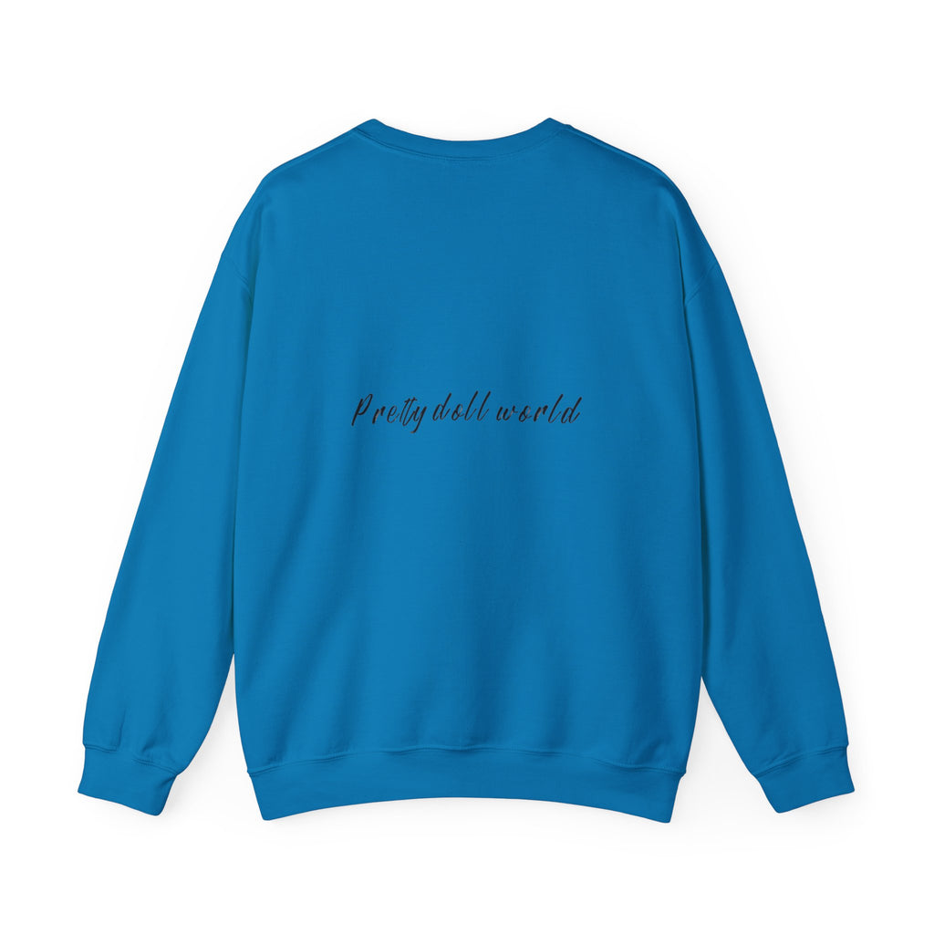 Printify fashion graphic crewneck sweatshirt featuring a stylish design, soft fabric, and comfortable fit for casual wear.