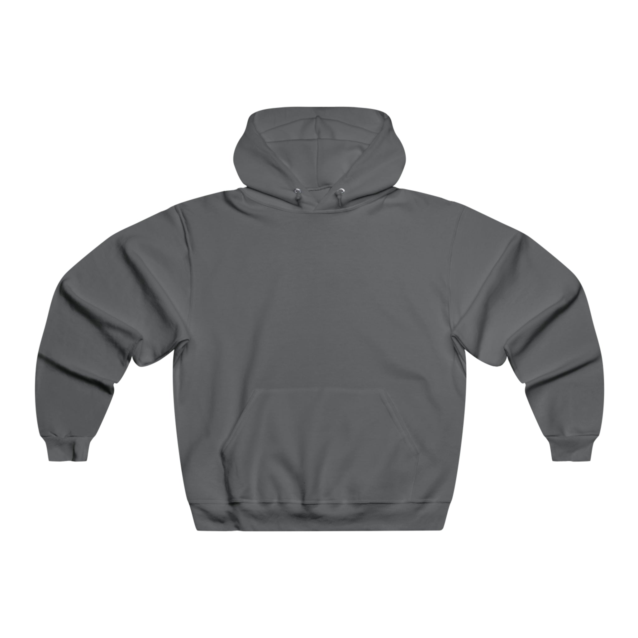 Printify BELLA BLA QR Code hooded sweatshirt featuring a printed QR code design on a black hoodie.