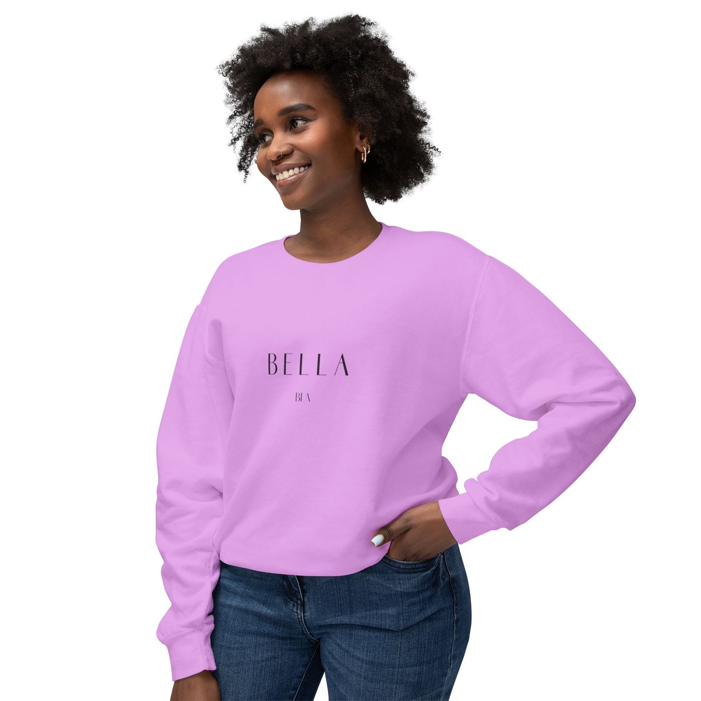 Bella Bla Lightweight Crewneck Sweatshirt