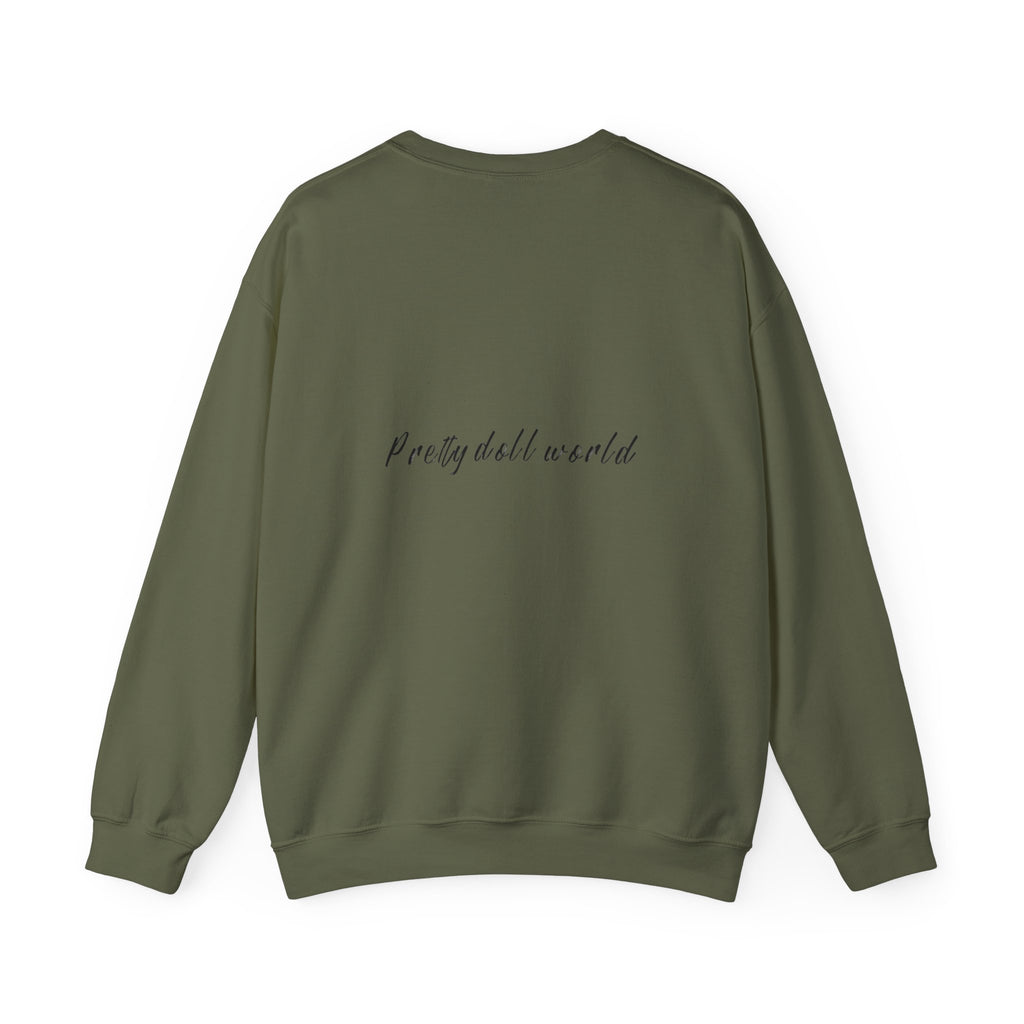 Printify fashion graphic crewneck sweatshirt featuring bold printed design on soft, comfortable fabric.