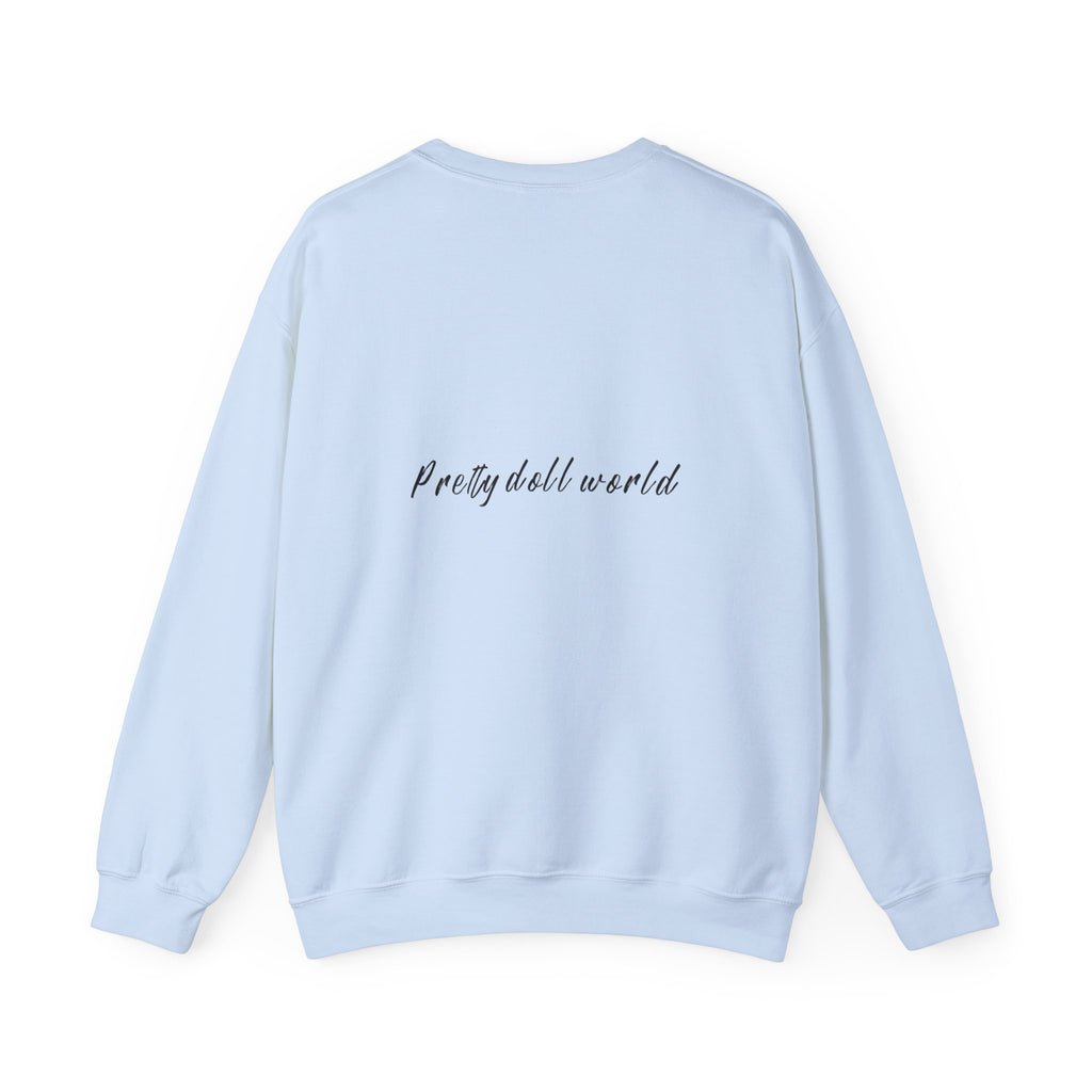 Printify graphic crewneck sweatshirt featuring a stylish design, soft fabric, and comfortable fit for casual wear.