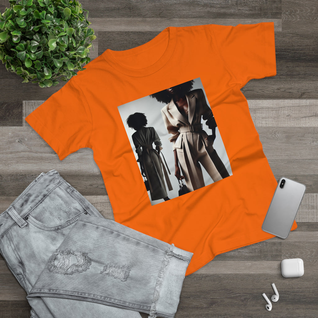 BELLA Pretty Doll World Boss Tee with colorful graphic print on a casual cotton t-shirt.