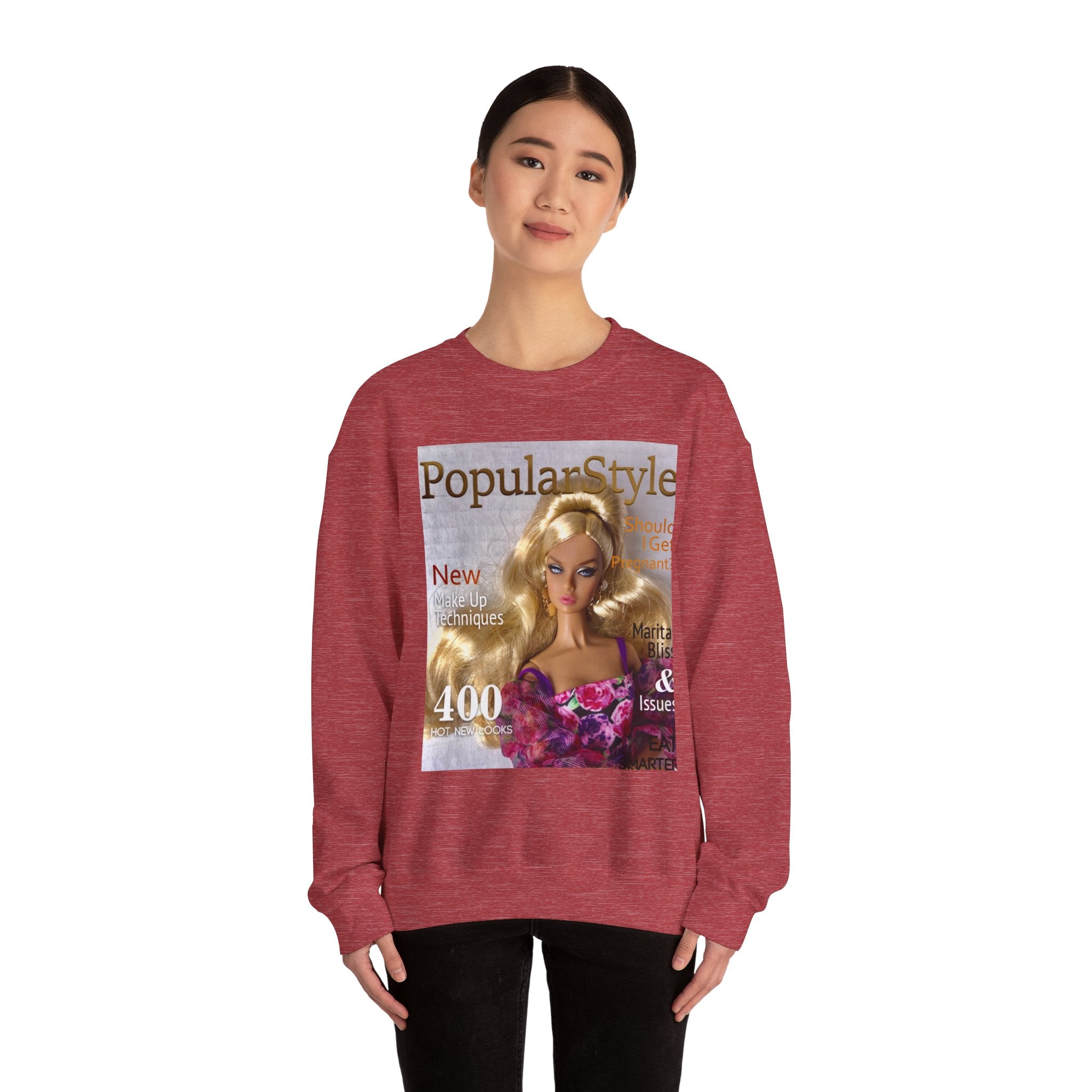 Printify graphic crewneck sweatshirt featuring a stylish printed design on a comfortable, casual sweatshirt for everyday wear.