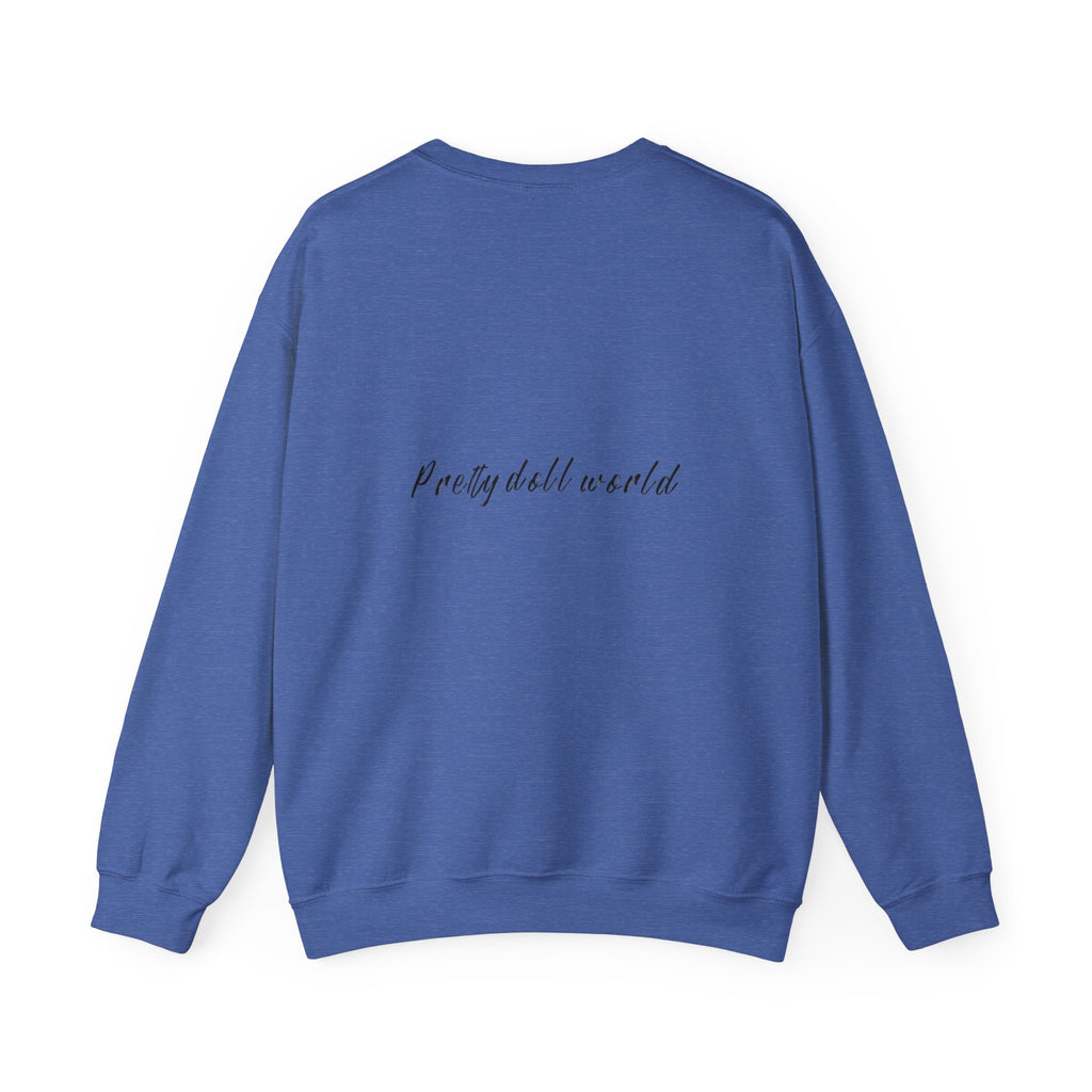 Printify fashion graphic crewneck sweatshirt featuring a stylish printed design on a cozy, comfortable cotton sweatshirt.