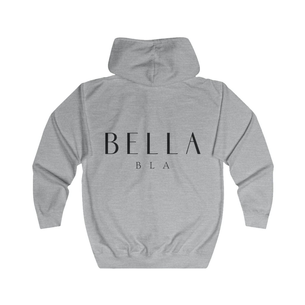 Minimalist Unisex Full Zip Hoodie - Stylish & Comfortable