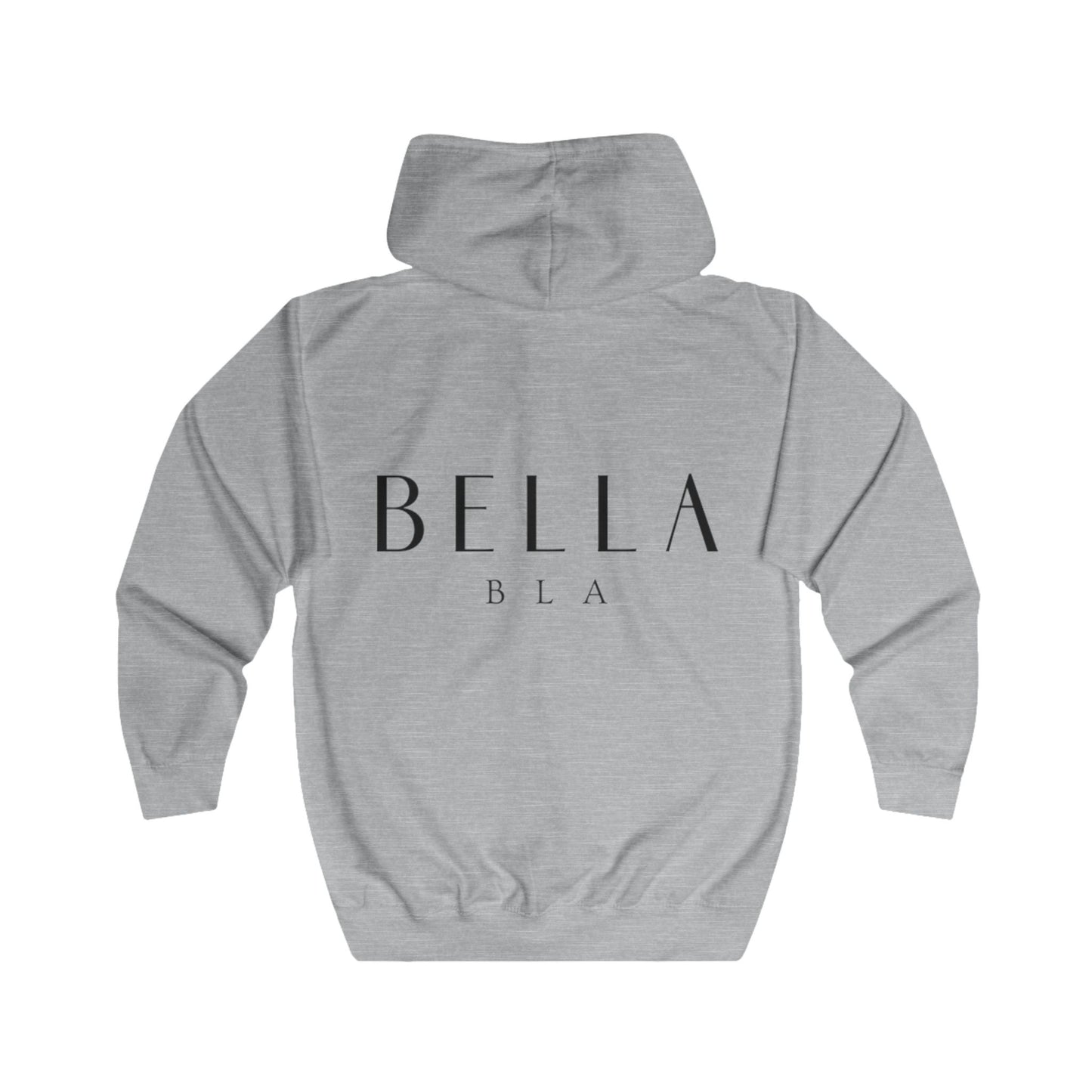 Minimalist Unisex Full Zip Hoodie - Stylish & Comfortable