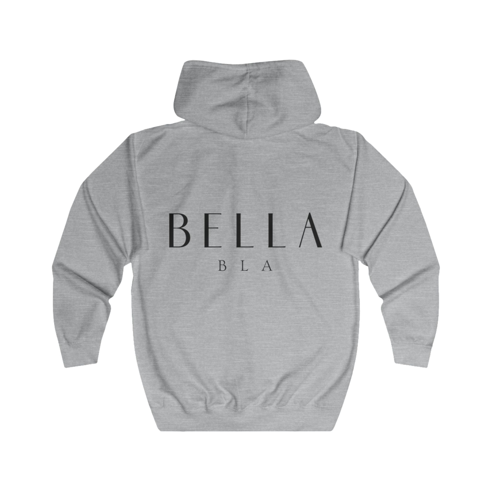 Minimalist Unisex Full Zip Hoodie - Stylish & Comfortable