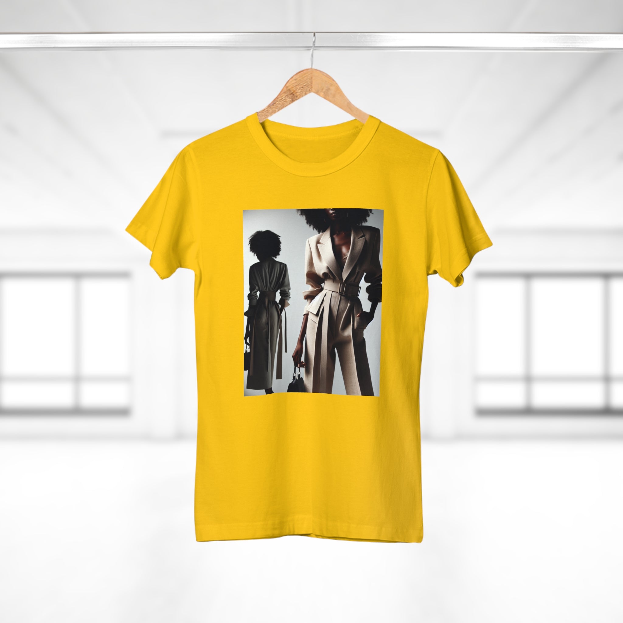 BELLA Pretty Doll World Boss T-shirt featuring colorful print design on a cotton tee, casual and stylish for everyday wear.