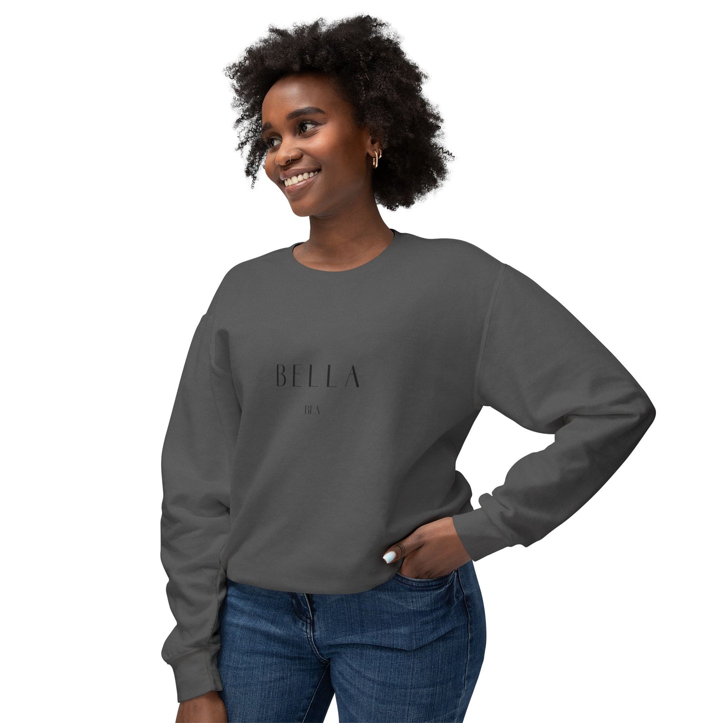 Bella Bla Lightweight Crewneck Sweatshirt