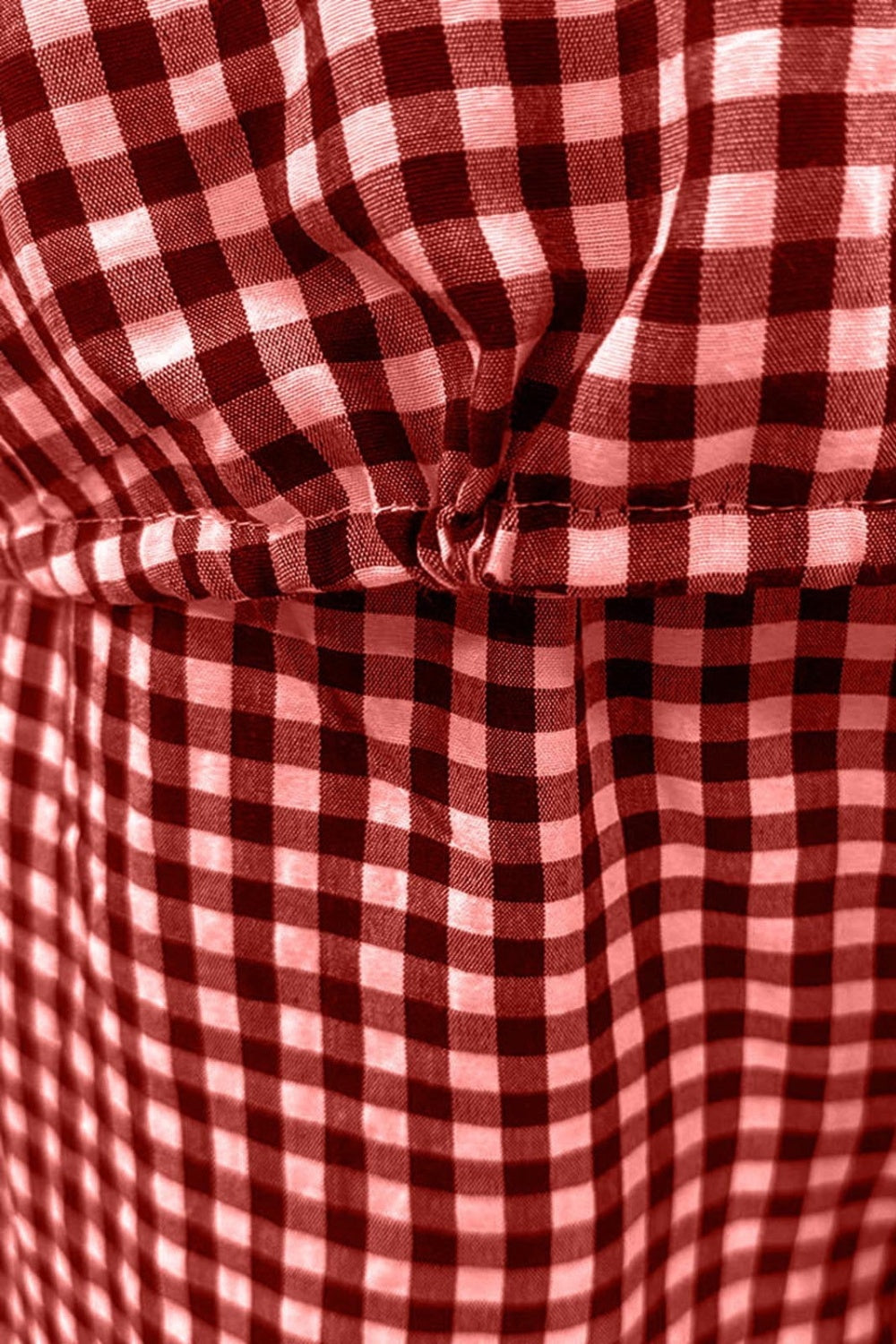 BELLA plaid round neck half sleeve top and matching pants set featuring a classic checkered pattern, casual and stylish for daily wear.