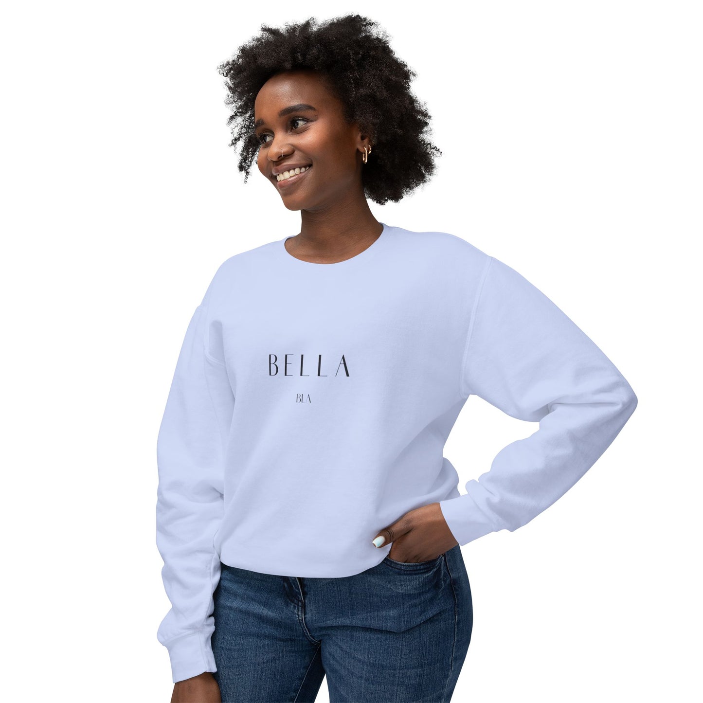 Bella Bla Lightweight Crewneck Sweatshirt