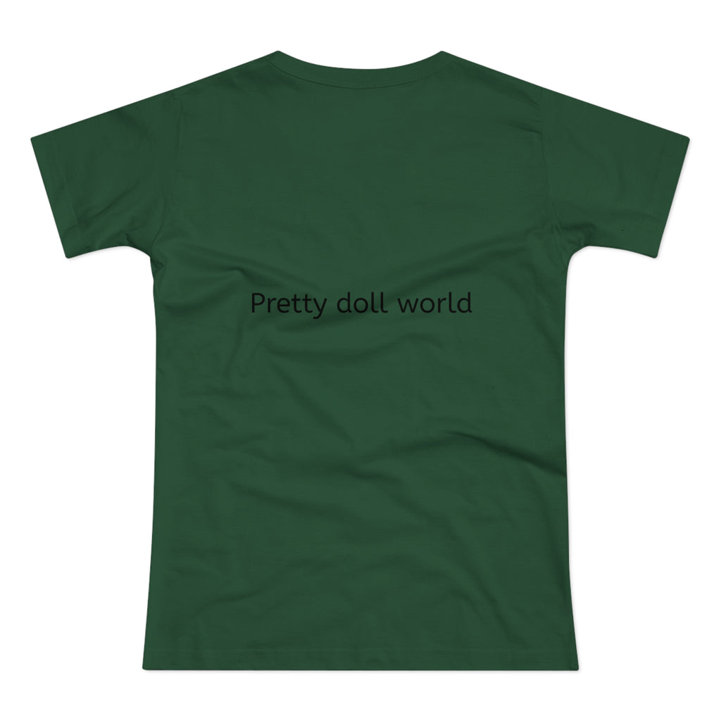 BELLA Pretty Doll World Boss Tee with colorful print, casual fit, and soft fabric, designed for stylish everyday wear.