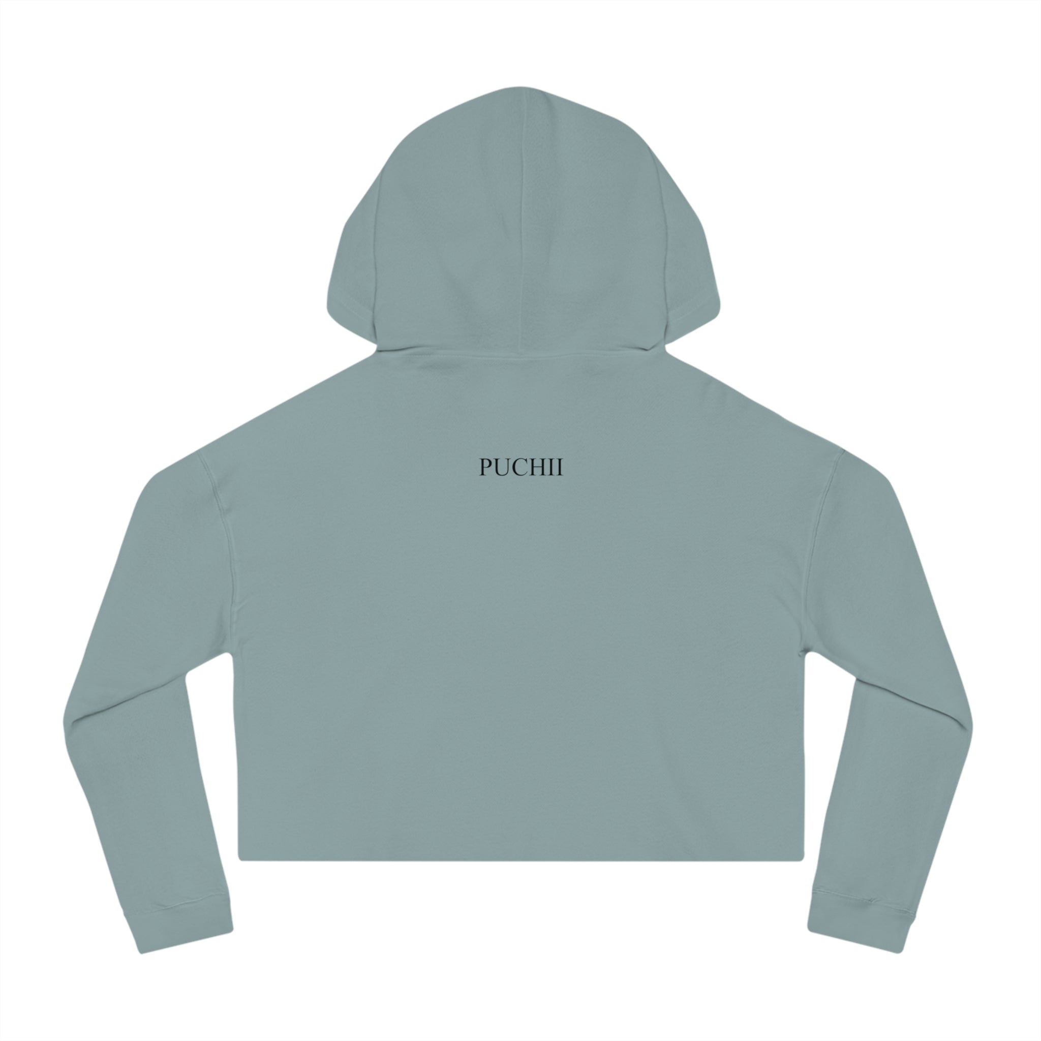 BELLA Pretty Doll World Cropped Hooded sweatshirt with colorful print, featuring a playful doll design on soft fabric.