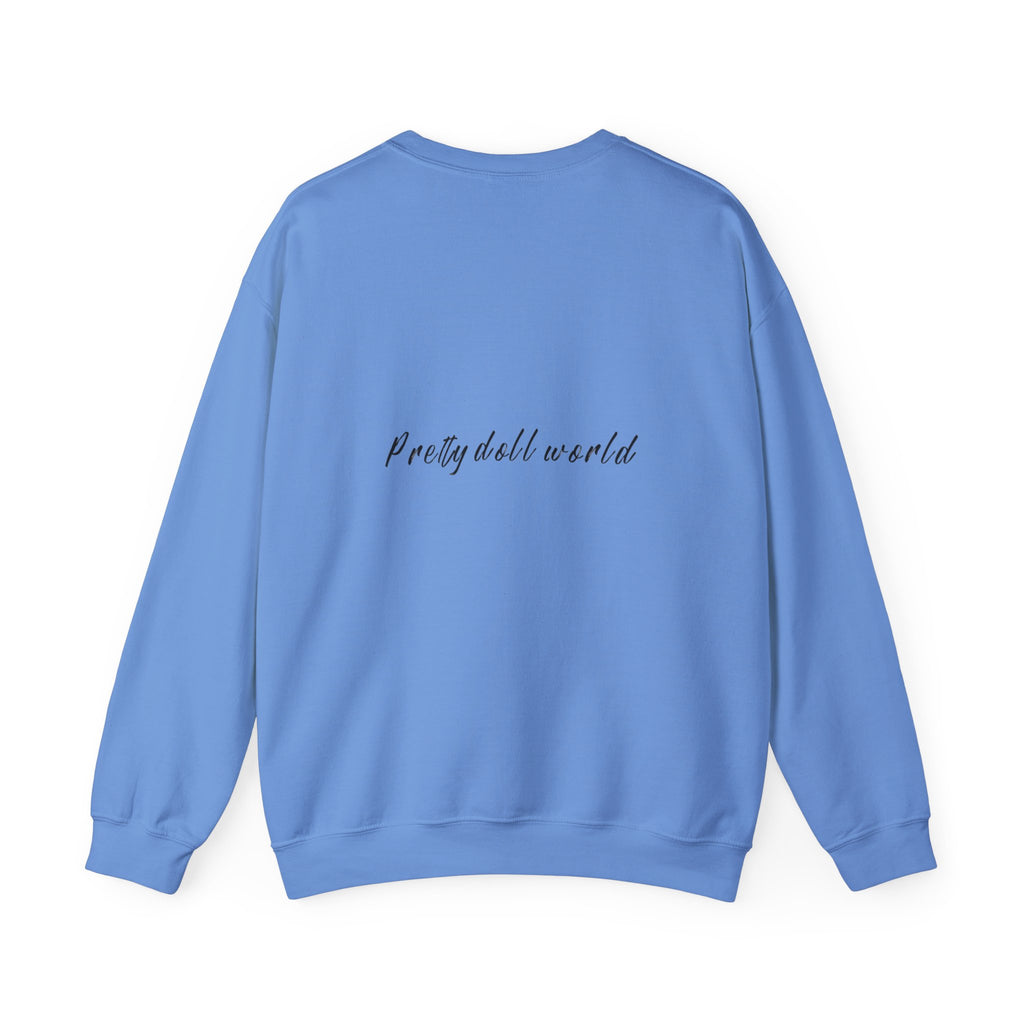 Printify fashion graphic crewneck sweatshirt showcasing a stylish design on a comfortable, casual sweatshirt.