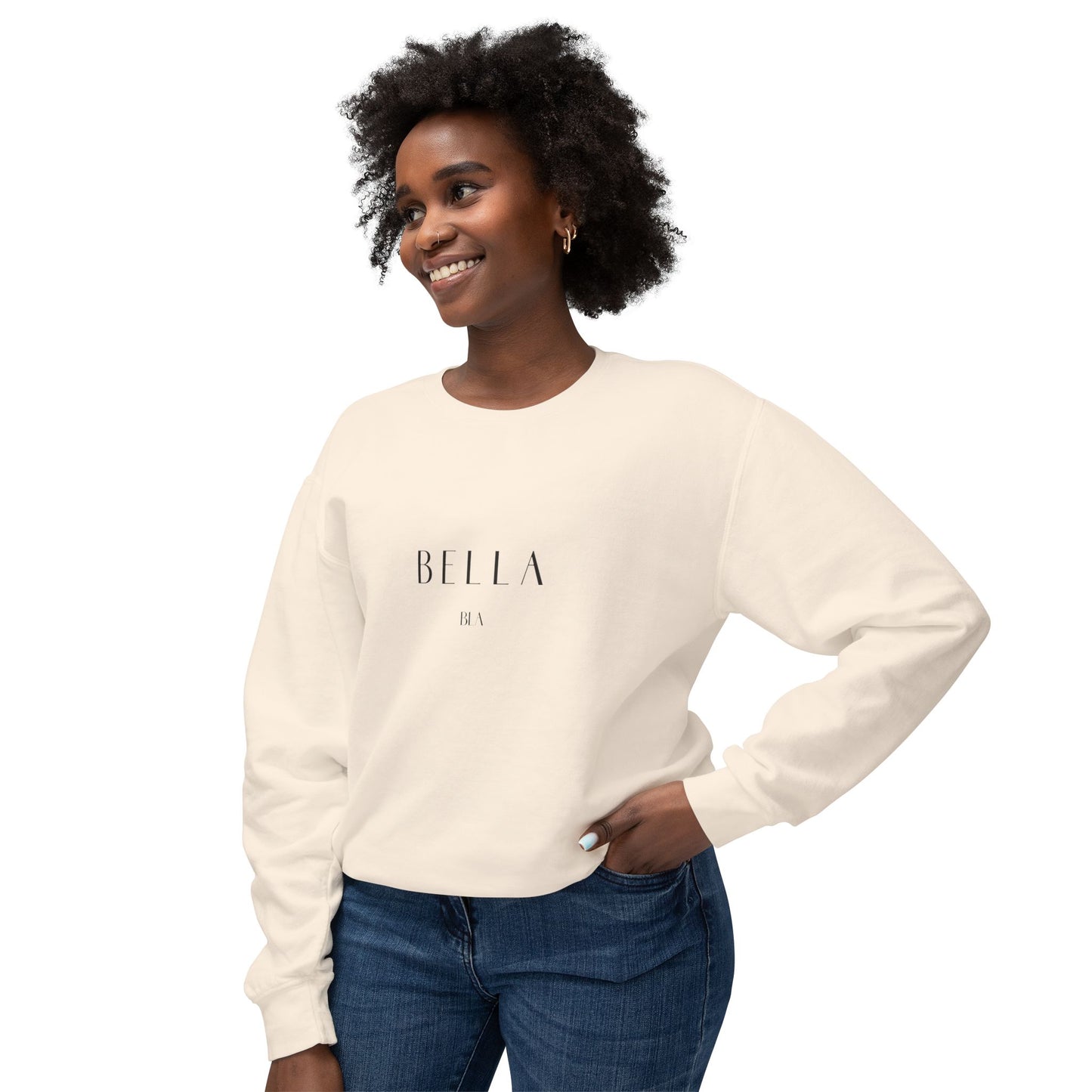 Bella Bla Lightweight Crewneck Sweatshirt