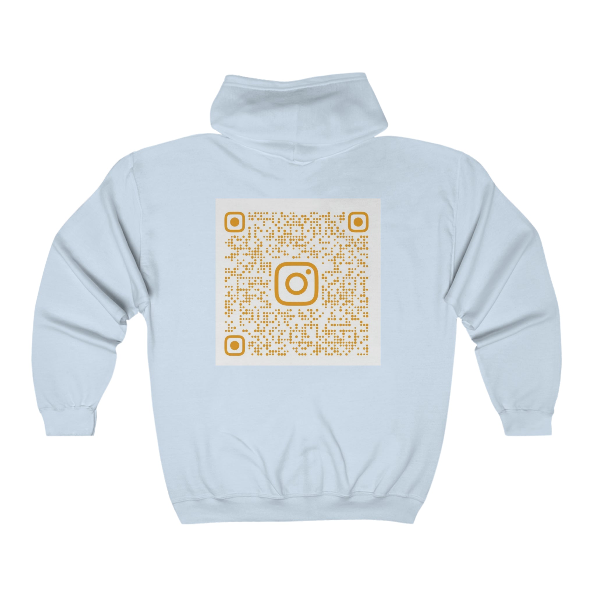 BELLA Signature full-zip hooded sweatshirt with front pockets and adjustable drawstrings, black hoodie on a plain background.