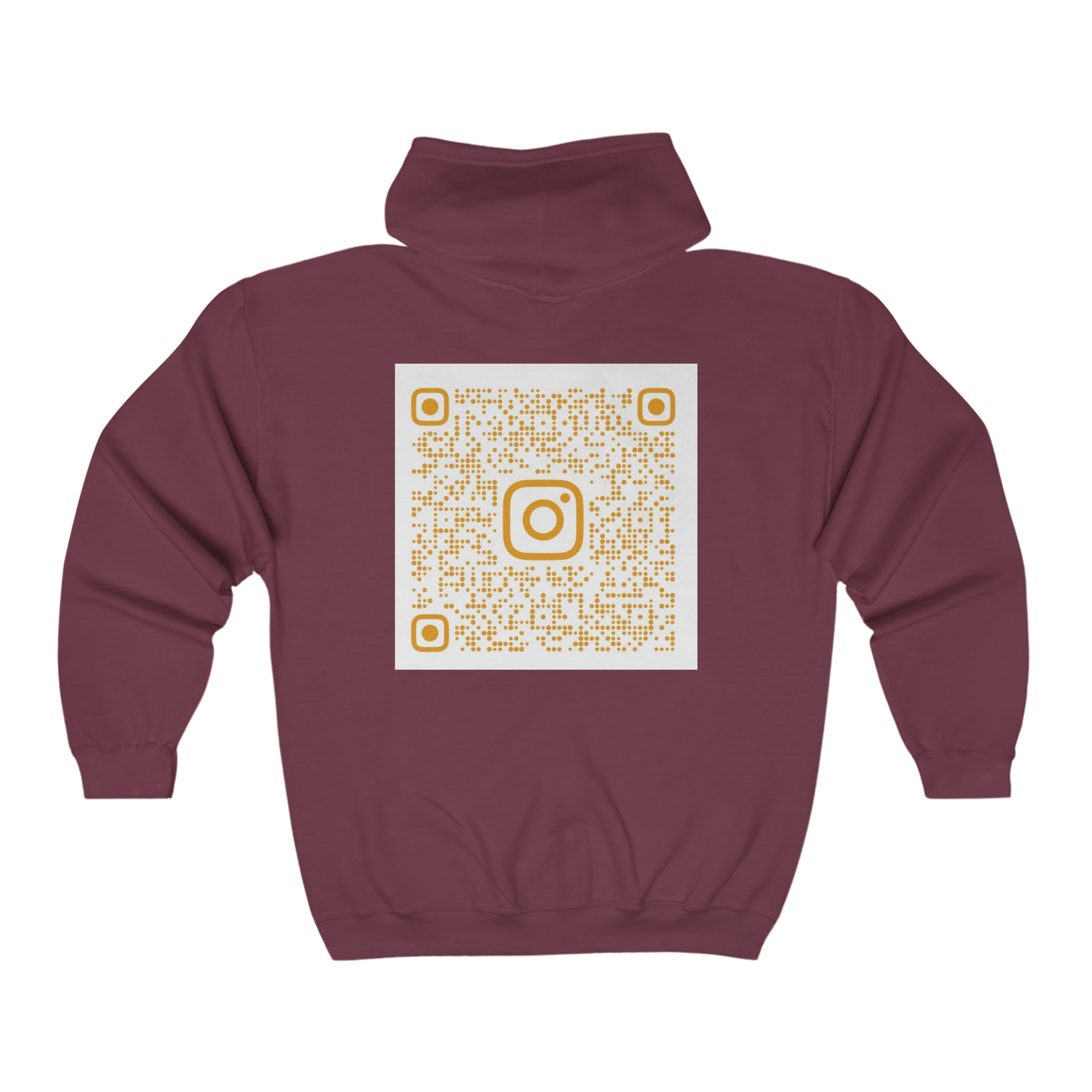 BELLA Signature full zip hoodie with hood, front pockets, and ribbed cuffs in a casual, comfortable design.