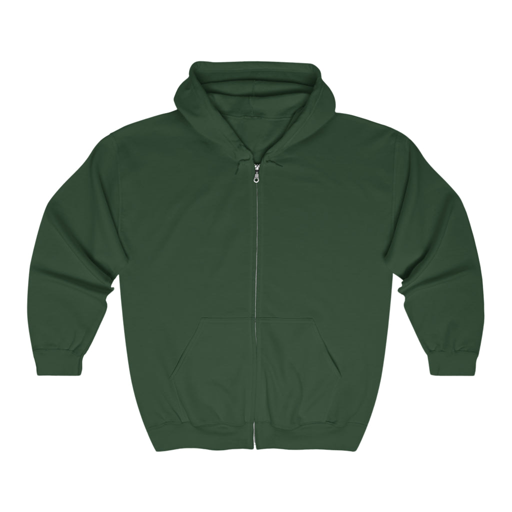 BELLA QR Code full zip hooded sweatshirt, casual hoodie with front zipper and hood, designed for comfortable everyday wear.