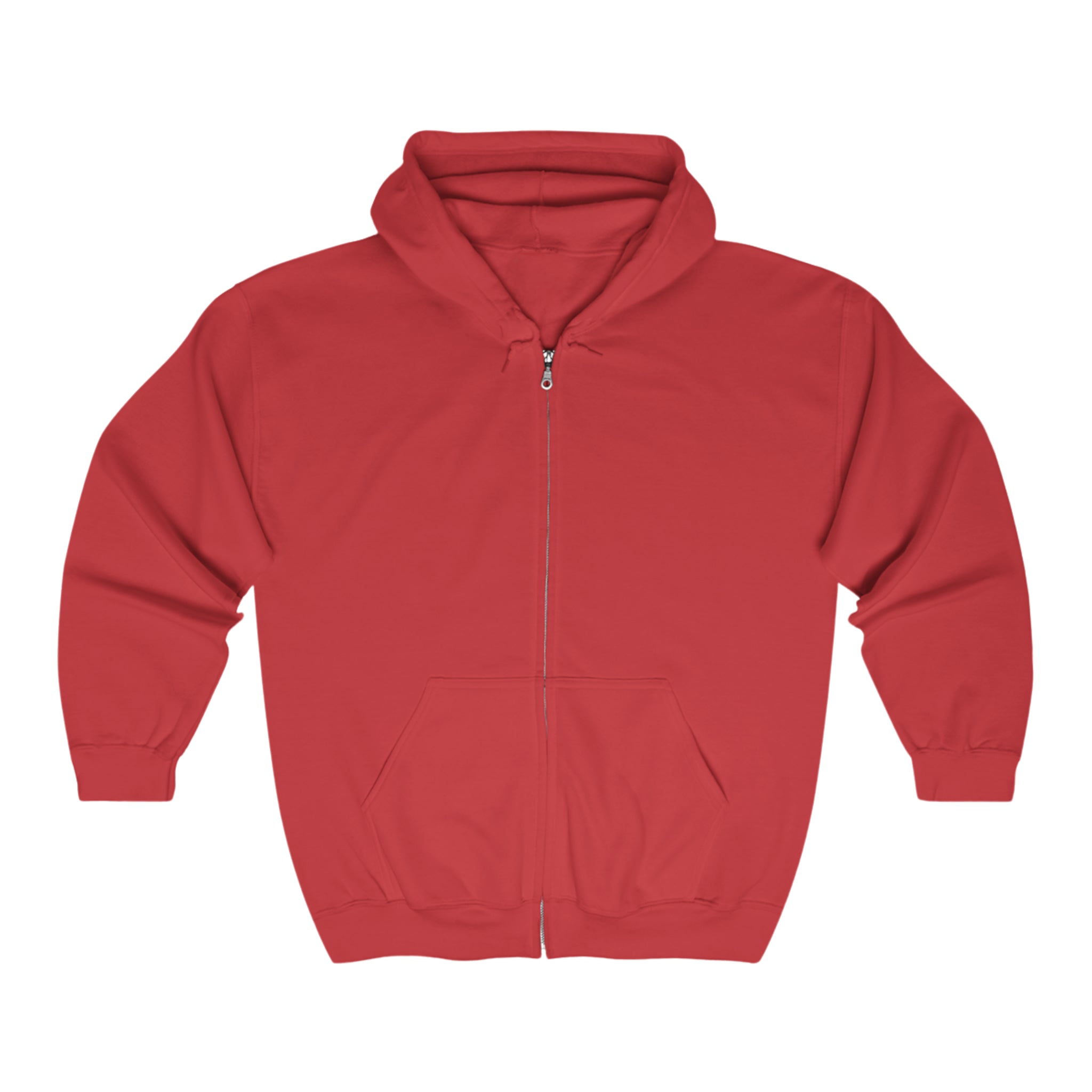 BELLA QR Code full zip hoodie with hood and front pockets, featuring a modern design and casual fit.