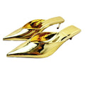Golden metallic Slides