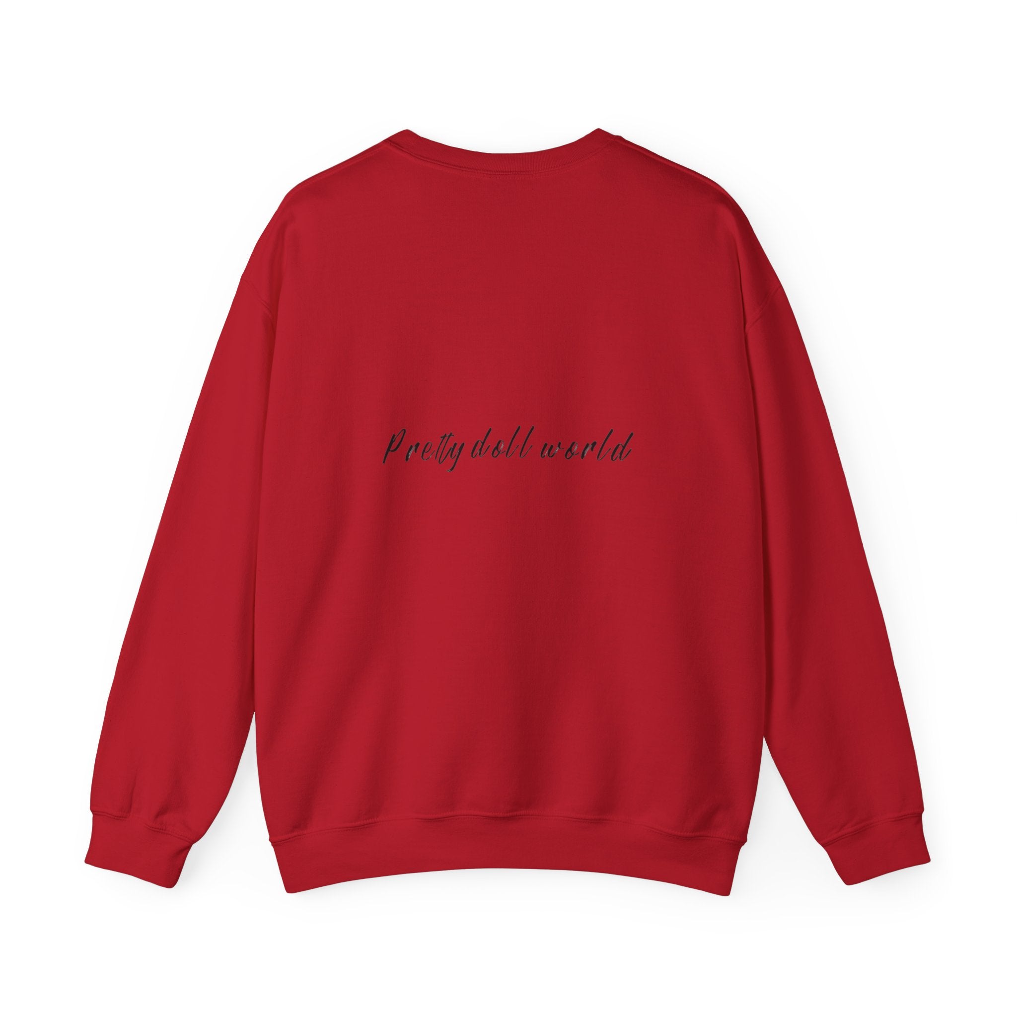 Printify graphic crewneck sweatshirt with bold fashion-inspired print, soft fabric, and comfortable fit.