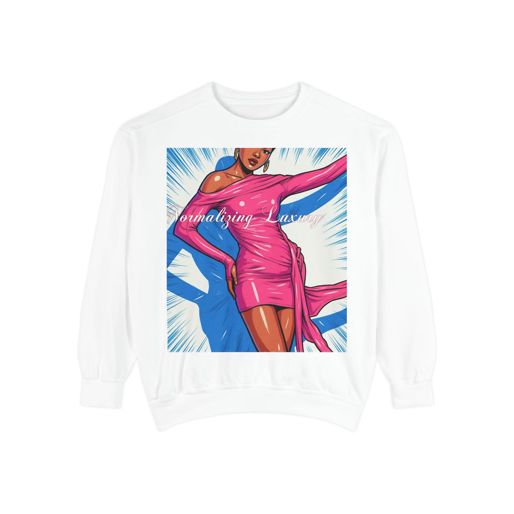 'Glamazing' Pink Dress Art with QR Code Back