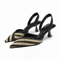 Kitten Heels Slingback
