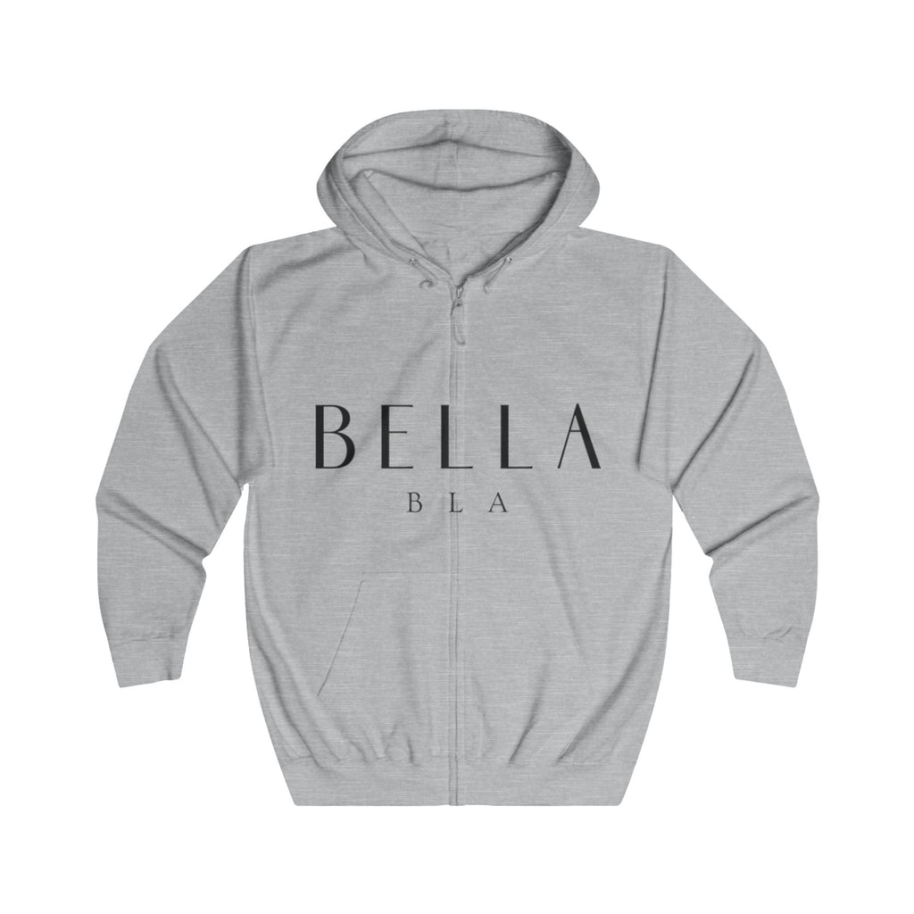Minimalist Unisex Full Zip Hoodie - Stylish & Comfortable