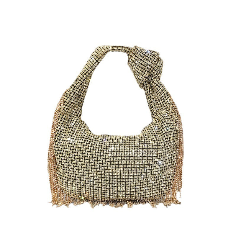 Tassel Rhinestone  Handbag