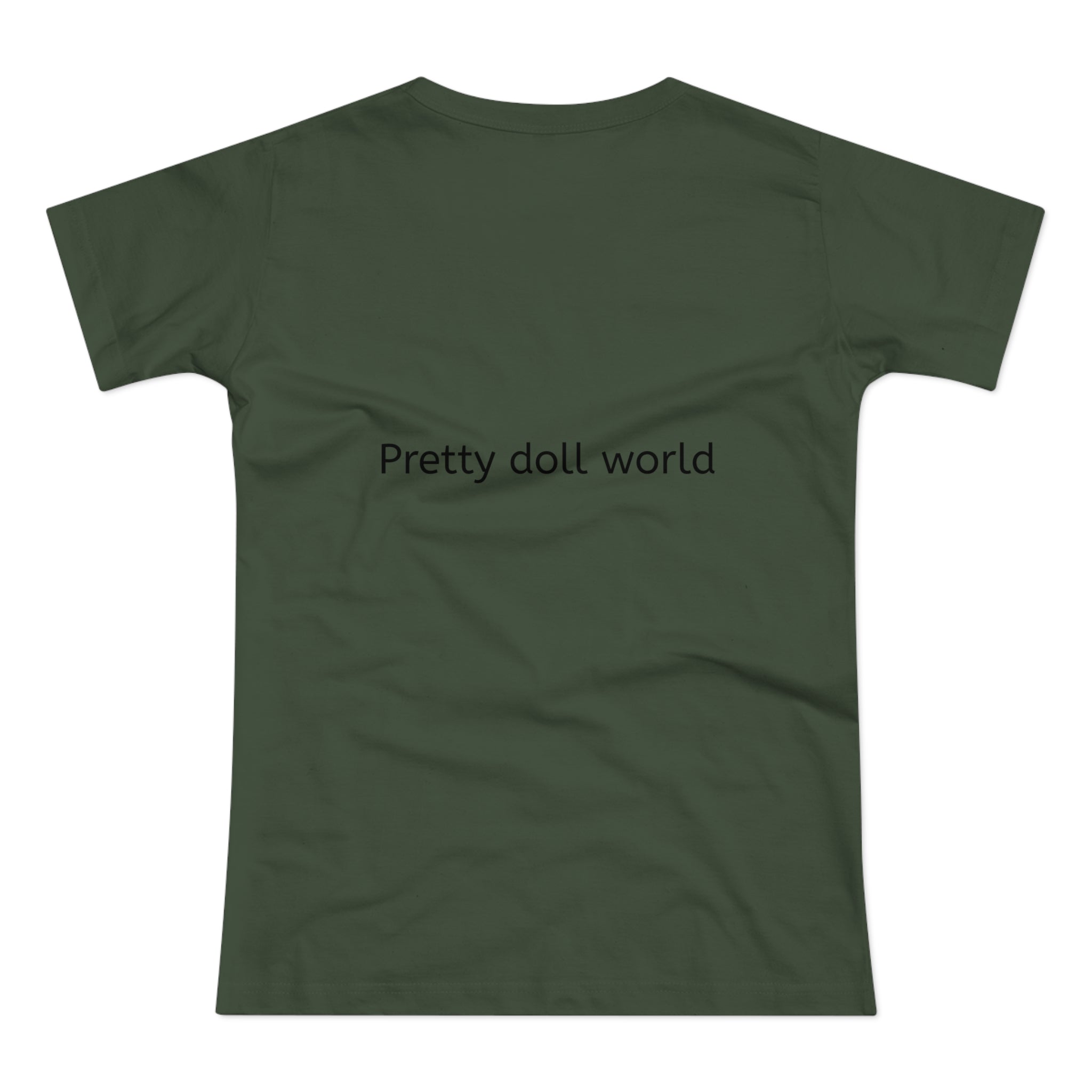 Pretty Doll World Boss T-shirt by BELLA featuring a colorful printed design, casual fit, and soft fabric for everyday wear.