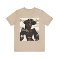 Printify Fashion Graffic short sleeve T-shirt featuring a colorful graphic design on soft cotton fabric.